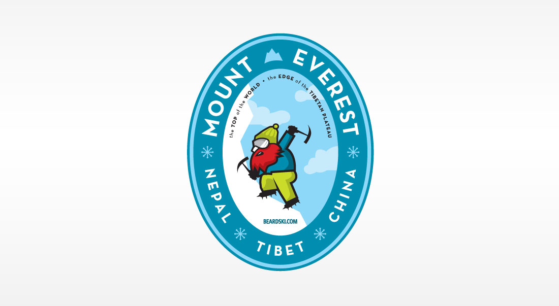 Beardski Mount Everest Logo